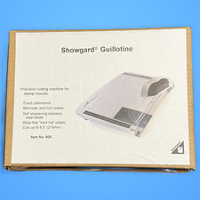 CORTADOR DE MONTAJE DE SELLO SHOWGARD 605 ESTILO GUILLOTINA