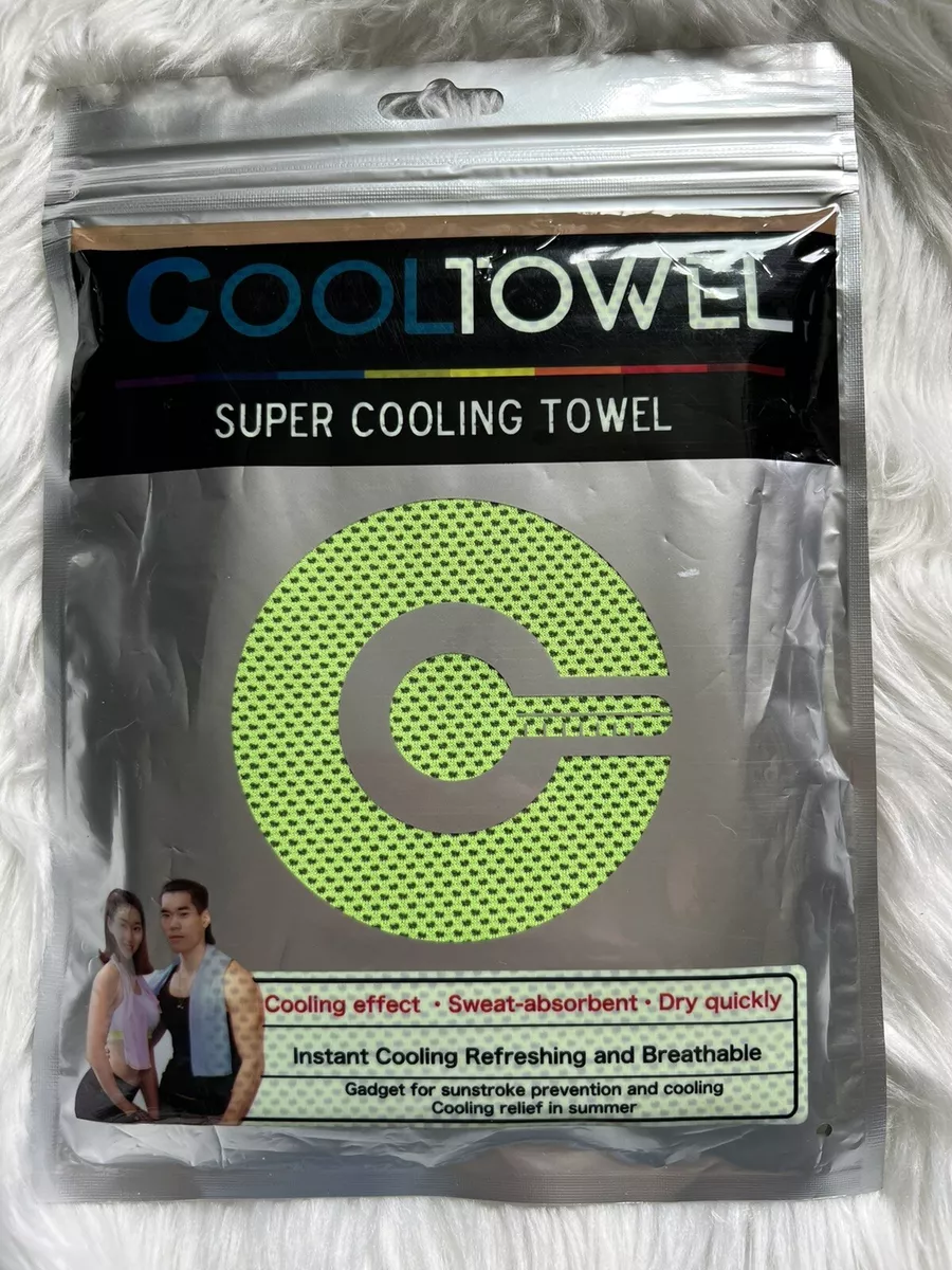 Cool towel 2024 super cooling towel