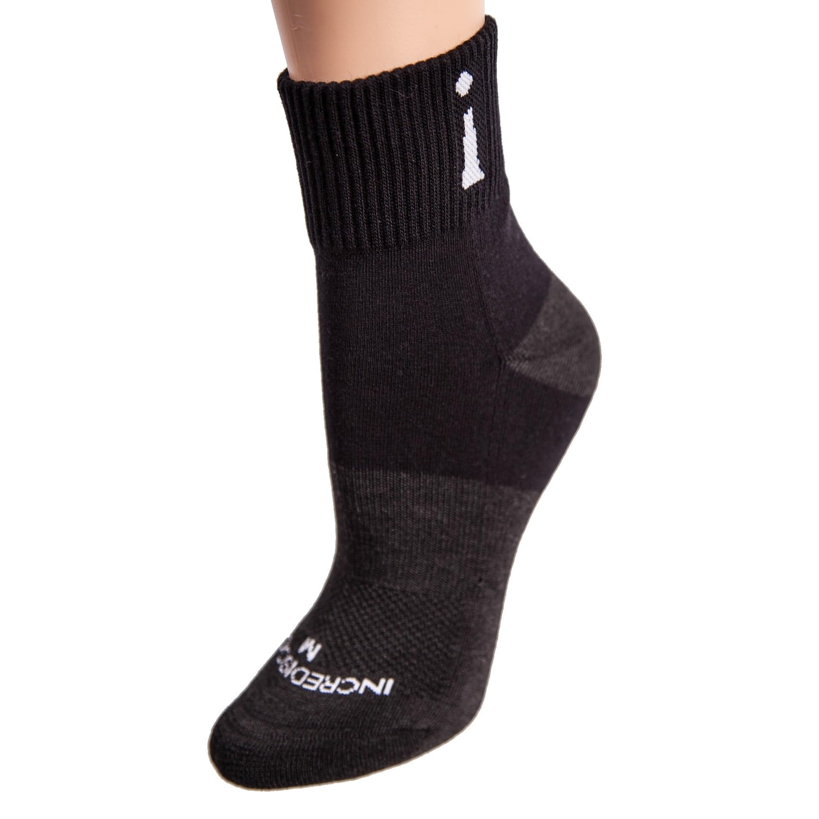 Active Socks – Quarter Socks and Athletic Socks for Men and Women (Black, Large)
