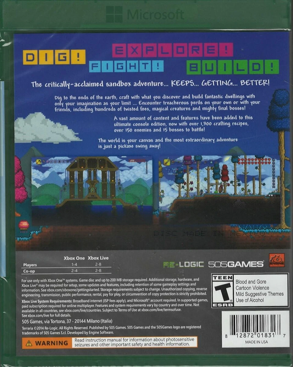 Terraria digs its way to PlayStation 4 and Xbox One next week