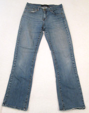 Calvin Klein Women's Jeans Size 8 Bootcut Mid Rise Blue Stretch Denim 29x29