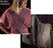 Handwovens Design Collection 9: ruana, shawls...