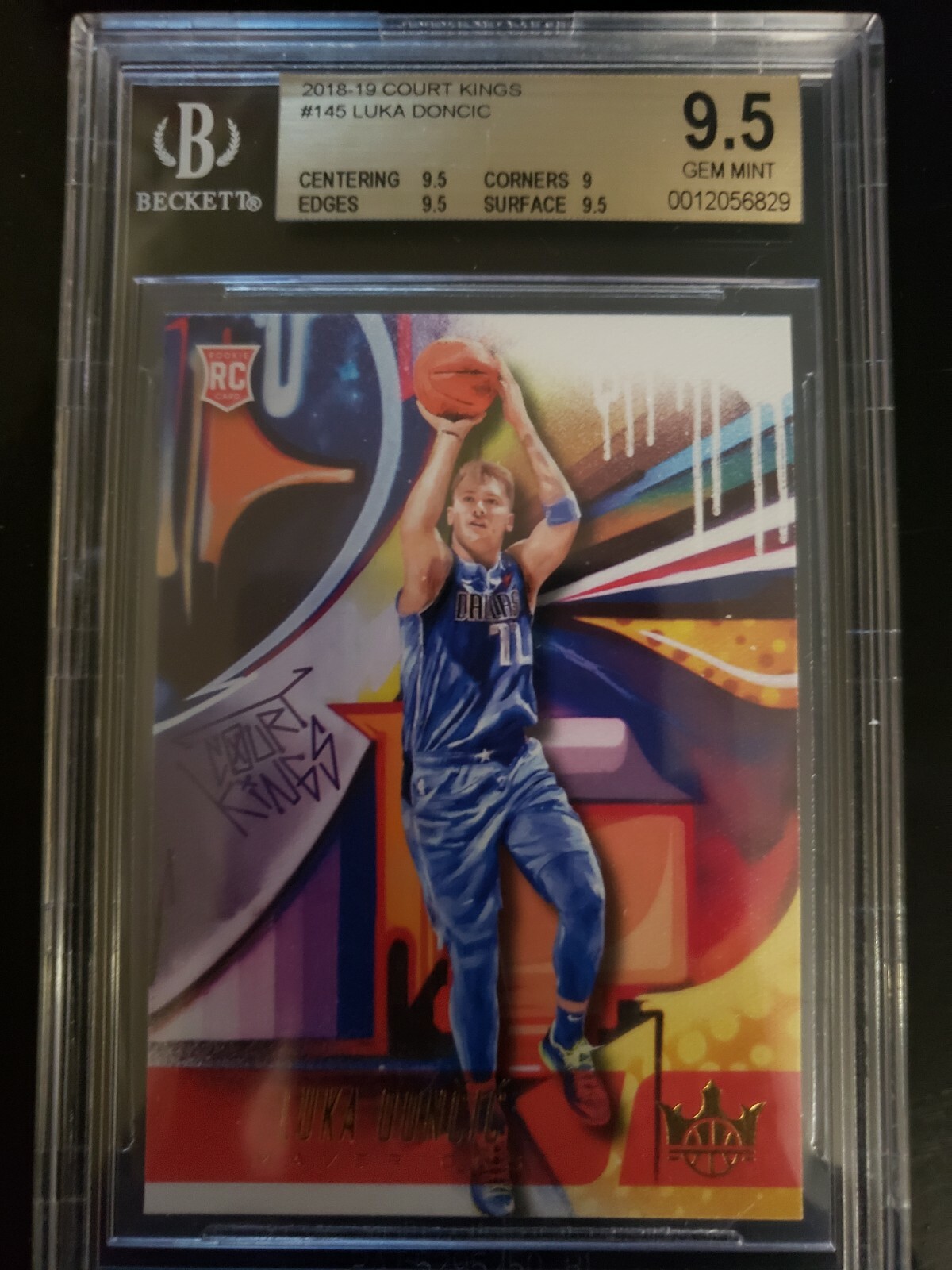 2018-19 Panini Court Kings Luka Doncic RC Level II BGS 9.5 Invest🔥🔥
