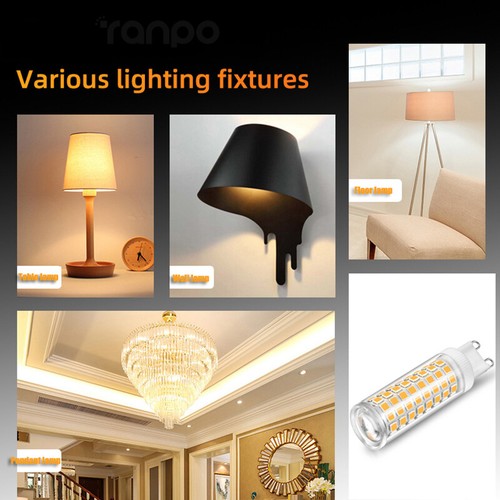 G9 Led Light Bulb 18w White 2835smd Chip 120v Corn Decoration Ceramic Desk Lamp - Picture 7 of 27