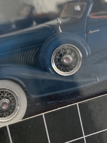 2 X 1935 DUESENBERG 1/43 CAR MODELS: DUAL COWL/ CABRIOLET D’LETEREN BY MATRIX - Picture 6 of 24
