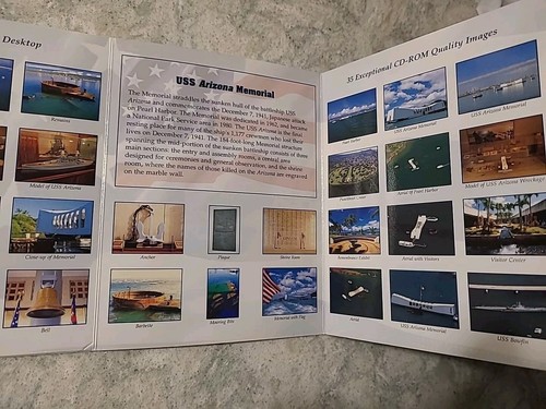 USS Arizona Memorial Screen Saver CD 35 Color Images - Picture 6 of 6