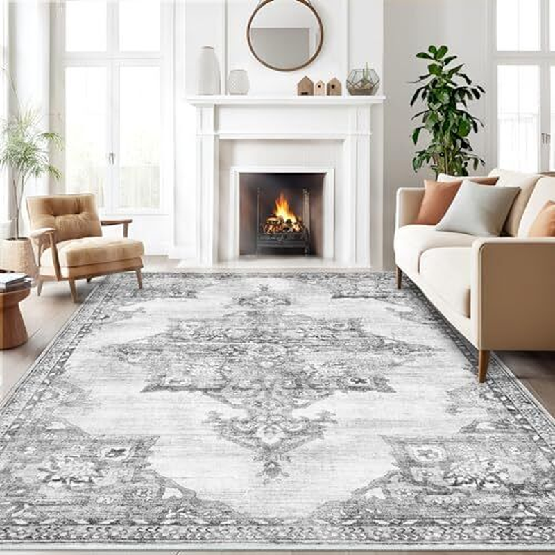 5X7 Area Rugs for Living Room Bedroom Large Washable Rugs 5X7 5' X 7