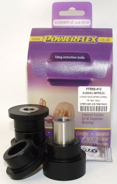 PFR69-412 POWERFLEX Rear Upper Lateral Tie Bar Outer fit Subaru