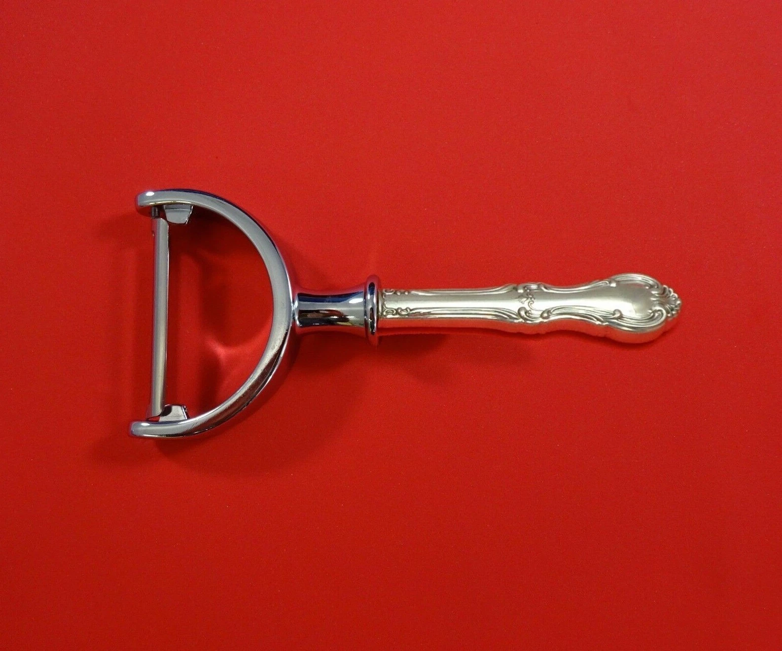 Joan of Arc by International Sterling Silver Vegetable Peeler HHWS 6" Custom