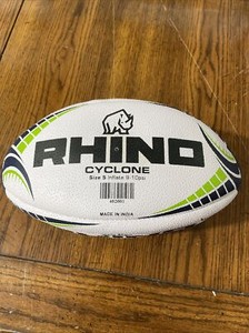 Rhino Cyclone Rugby Training Ball 5 Fluo Yellow 5 Fluo Yellow