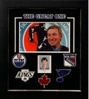 Wayne Gretzky Edmonton Oilers LA Kings NY Rangers Signed Pho