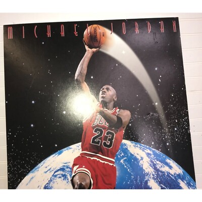 Vintage 1995 Michael Jordan #23 Out of This World Poster | eBay