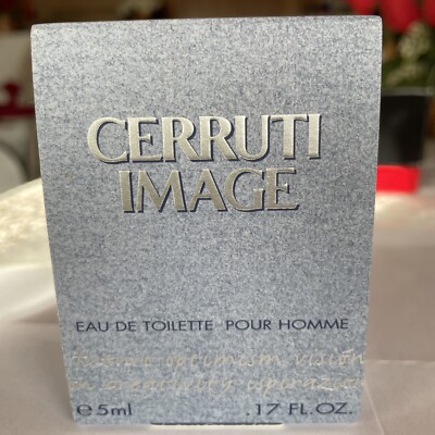 Cerruti Image Eau De Toilette 0.17oz/5ml for Men by CERRUTI  ORIGINAL VERTION