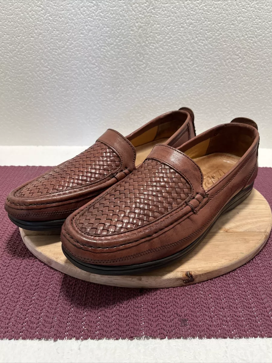 Woven leather hotsell moccasins