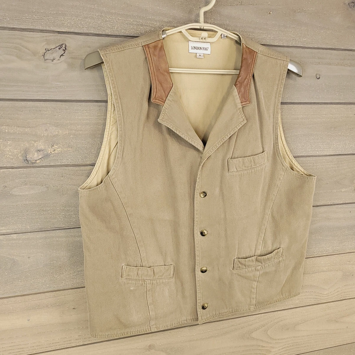 London fog best sale vest