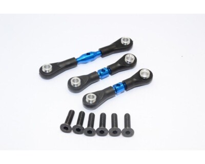 GPM Racing Alu Spurstangen mit Kugelpfannen für Tamiya TT01 GPMTT160BBEBK 