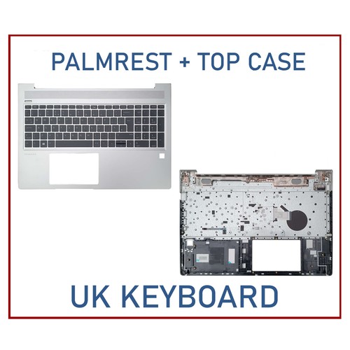 POUR ORDINATEUR PORTABLE HP PROBOOK 450 G6 - 6DH95UT COUVERTURE SUPÉRIEURE REPOSE-POIGNETS CLAVIER BRITANNIQUE - Photo 5/5