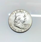 Franklin Half Dollar 1963-D 90% Silver Circulated 50C