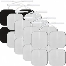 40 TENS Electrode Pads EMS Replacement Unit 7000 3000 2x2 Muscle Stimulator BULK