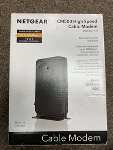 Netgear CM500 Modem de câble haute vitesse DOCSIS 3.0 NEW