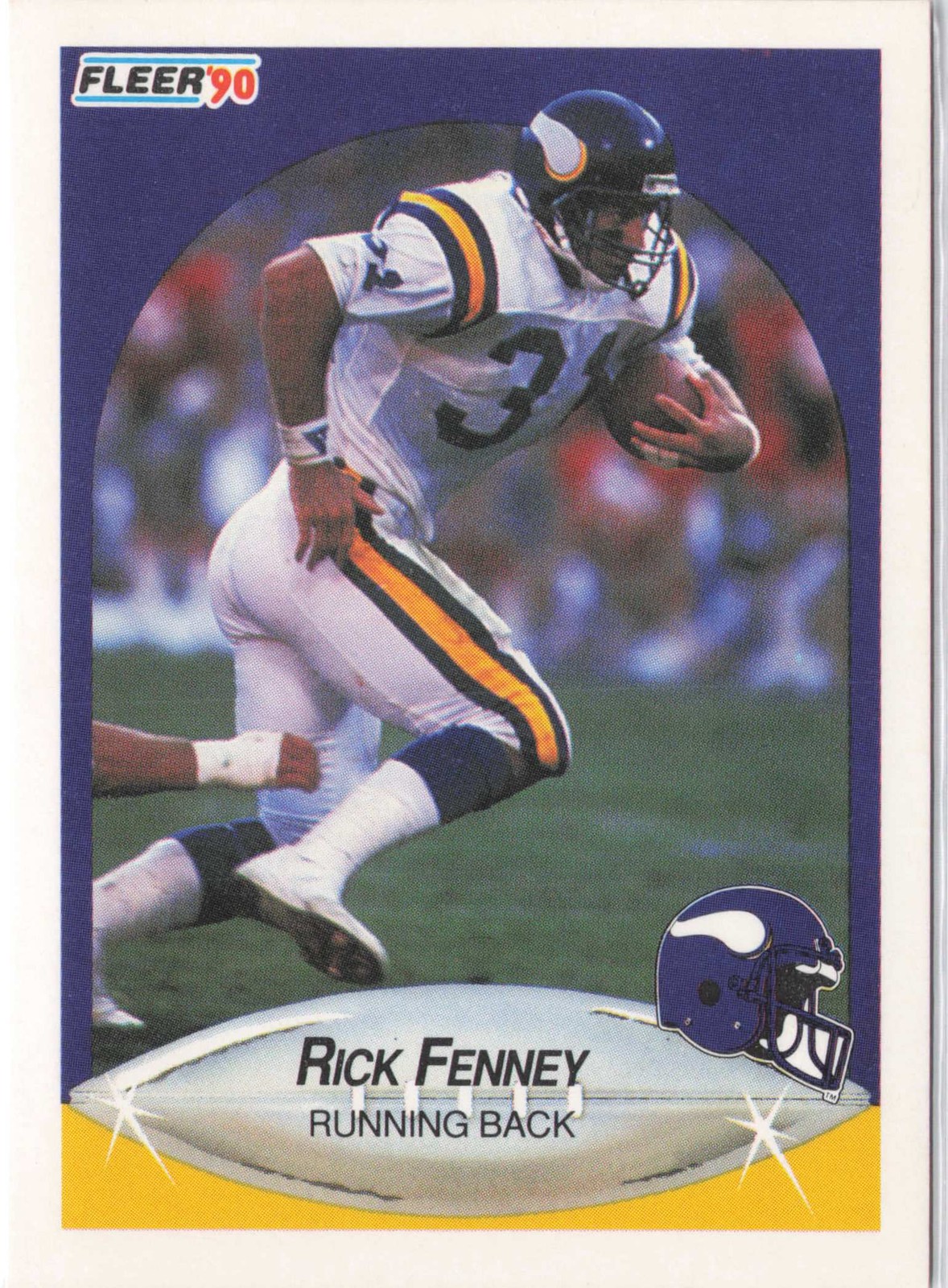 1990 Fleer Rick Fenney #98 RC