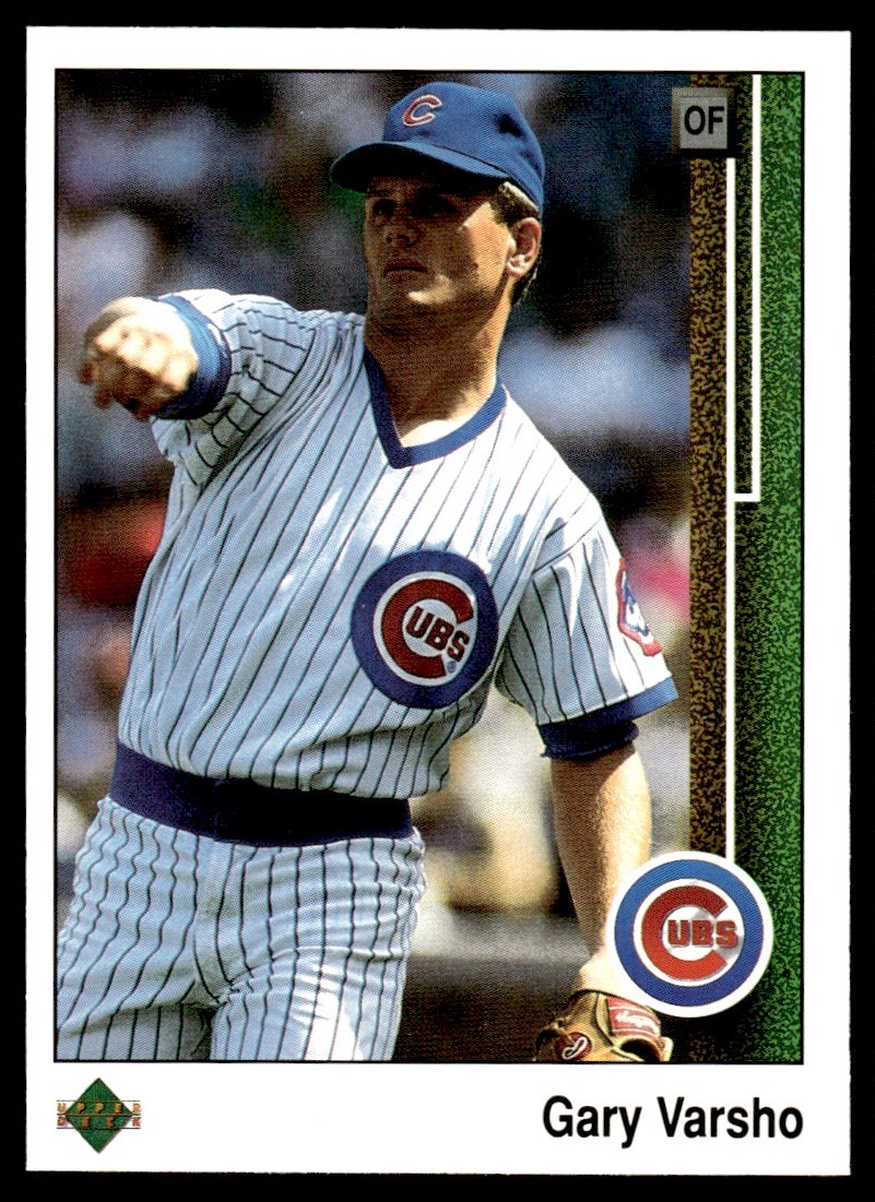 1989 Upper Deck Gary Varsho Rookie Chicago Cubs #321A