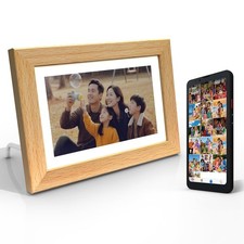 Cadre photo numérique WiFi de 7,3 pouces, cadre photo à encre électronique, é...