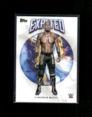 2025 Topps Exalted WWE Carmelo Hayes #72 Base