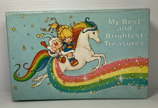 RAINBOW BRITE School Pencil Box Cardboard Sto...