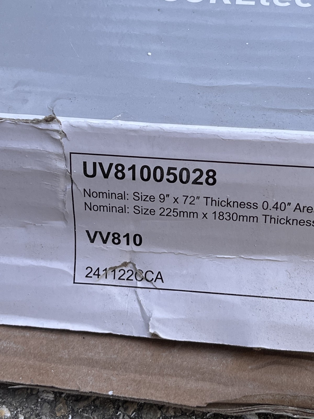 27 Sq Ft COREtec Luxury Vinyl Plank Sea Salt Oak LVP Flooring 9”x72” #VV81005028