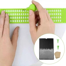 Braille Writing Board Set Learning Supplies Portable Braille Writing Slate
