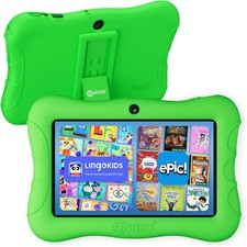 Contixo v9-3-32-Green Kids Tablet 32GB 4 Learning Games  Educational Apps