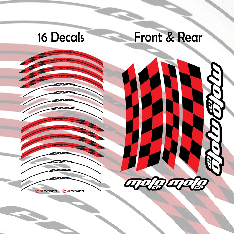 Adhesivo accesorio llanta rueda moto 17" para Kawasaki Z1000 03-23 22 21 20 19 Foto 4 de 4