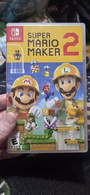 Super Mario Maker 2 - Nintendo Switch Game With Case 2019 TESTED AND WORKS!