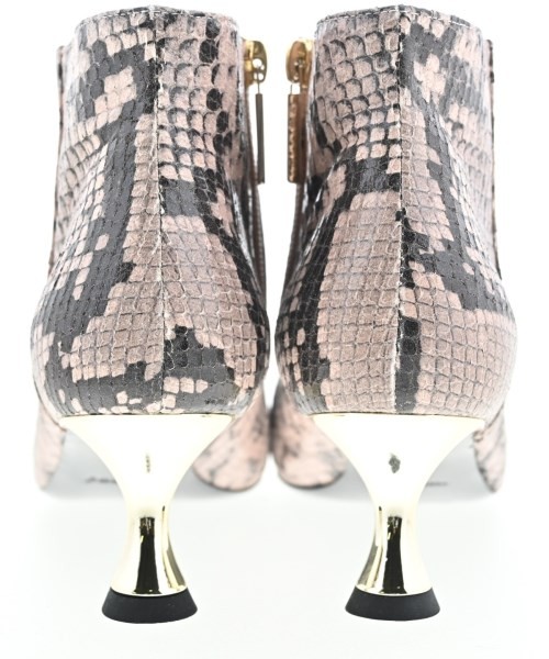 Pollini Booties PinkxBlack(Python) EU36(Approx. 2… - image 7