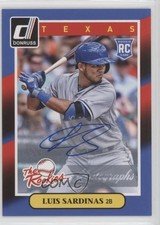 2014 Panini Donruss The Rookies Box Set Signatures Series Luis Sardinas Auto 0f8