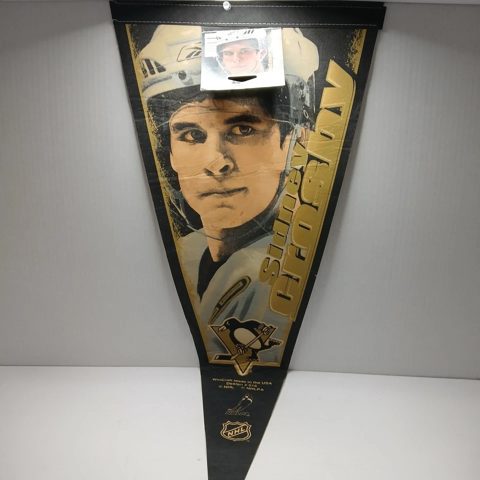 Sidney Crosby #2 Funko Pop! Banderín edición limitada y placa de playoffs. Foto 4 de 4