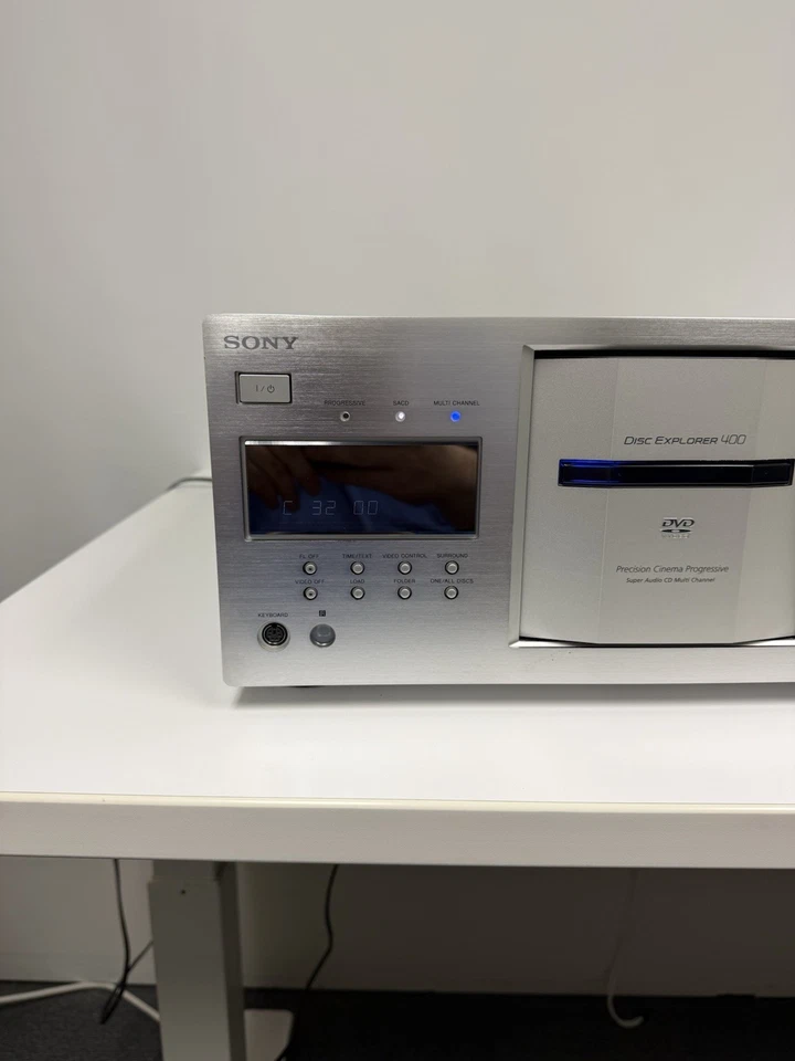 Sony DVP-CX777ES 400 Disc DVD/SACD/CD Mega Changer No Remote Parts/Repair - Image 2 of 4