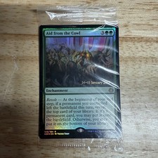 Magic the Gathering MTG Aether Revolt Prerelease Promo FROM THE COWL Foil SEALED