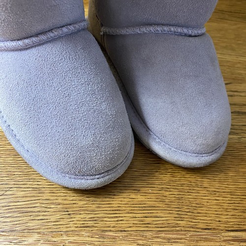 Barpaw Girls Betsey Shearling Boots Toddler Size 8 Pink/Mauve Pull On - Picture 10 of 12