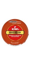 KIWI Tan Shoe Polish Paste 32g 1.125oz Leather Shine Wax Tin New