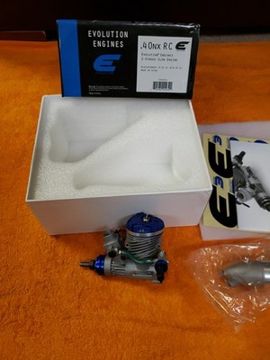 Evolution Engine - Evolution .40NX RC Motor - E 40 Motor - New 2 Stroke Motor