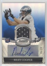 2010 Bowman Sterling Relics Blue Refractor 36/99 Riley Cooper #BSAR-RC Auto n1u