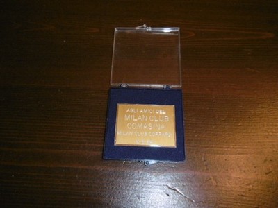 FRIENDS OF MILAN CLUB COMASINA PLATE JUNE 3, 1984