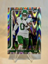 2025 Topps Chrome Braelon Allen Ray Wave Refractor #240 - New York Jets