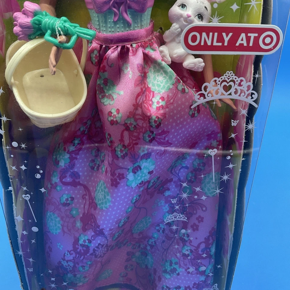 Barbie Muñeca Mágica de Cuento de Hadas con Cesta y Conejo 2011 Mattel W2942 RARA Foto 3 de 4