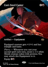 MTG English Cori-Steel Cutter (Borderless) NM Foil Tarkir: Dragonstorm