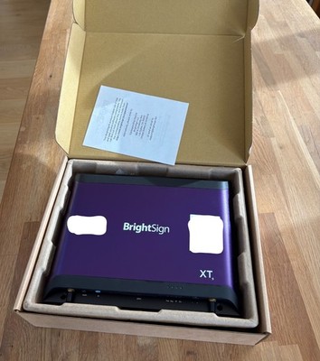 BrightSign XT5 XT1145 Digital Signage Player UNCLAIMED slightly used