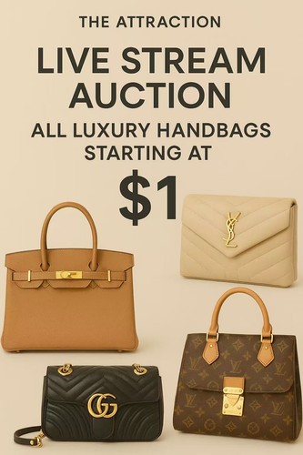#004 - [eBay Live] CHANEL #1 - The Attraction $1 Auction on Luxury Handbags