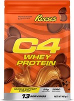 Cellucor C4 Whey Protein Powder, Reese's Peanut Butter & Chocolate, 25g Protein